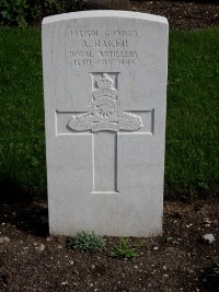 Klagenfurt War Cemetery - Baker, A
